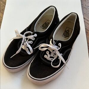 Vans Black and White Sneakers